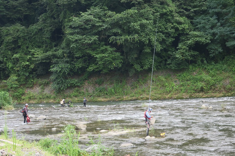 8月15日(月) 秋川の状況・落とし物のお知らせ
